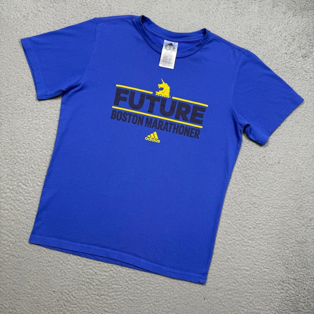 Kids Adidas Future Boston Marathoner T-shirt